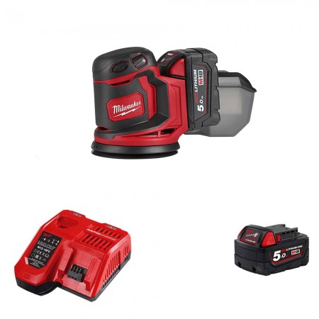 Ponceuse Milwaukee 125 mm - Milwaukee M18 BOS125-502B
