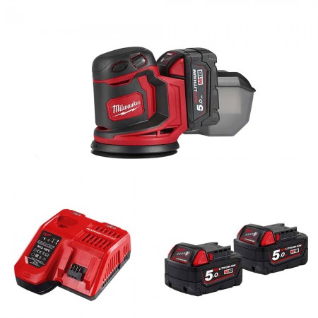 Ponceuse Milwaukee 125 mm - Milwaukee M18 BOS125-502B