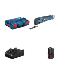 Découpeur-ponceur GOP 12 V-28 + 1bat 12V 3 Ah + 1 GAL 12V-40 BOSCH