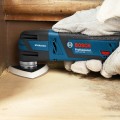 Découpeur-ponceur GOP 12 V-28 + 1bat 12V 3 Ah + 1 GAL 12V-40 BOSCH