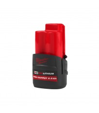 Batterie M12 HB2.5 High Output 12V 2.5 Ah MILWAUKEE