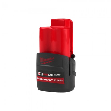 Batterie M12 HB2.5 High Output 12V 2.5 Ah MILWAUKEE