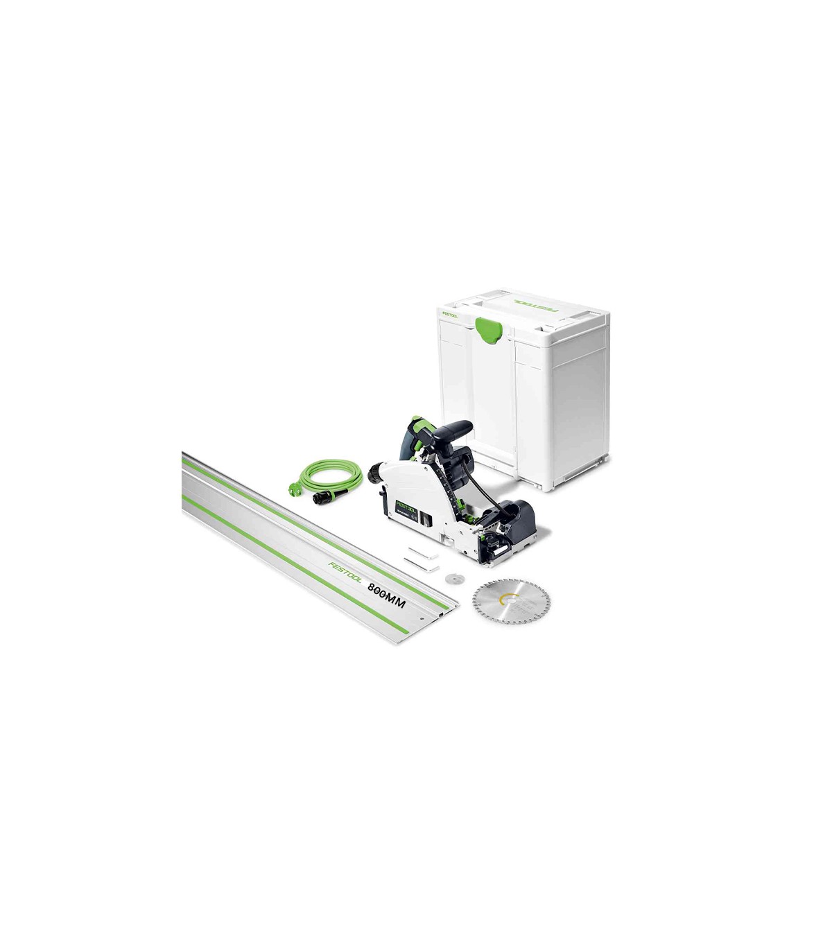 Scie plongeante avec inciseur Ø168 mm TSV 60 KEBQ-Plus + rail 800 mm FESTOOL