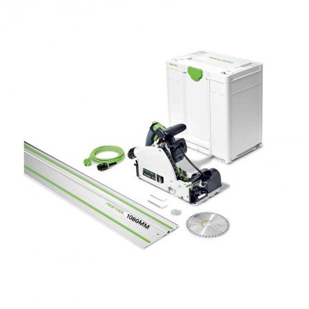 Scie plongeante avec inciseur Ø168 mm TSV 60 KEBQ-Plus + rail 1080 mm FESTOOL