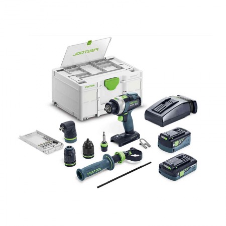 Perceuse-visseuse à percussion TPC 18/4 5,0/4,0 I-Set/XL QUADRIVE FESTOOL