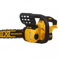 Tronçonneuse 18V DCM565N-XJ + 2 batteries 18V 5 Ah + chargeur DCB1104-QW DEWALT