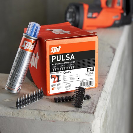 Clou C6 + Gaz P800 / P40 SPIT