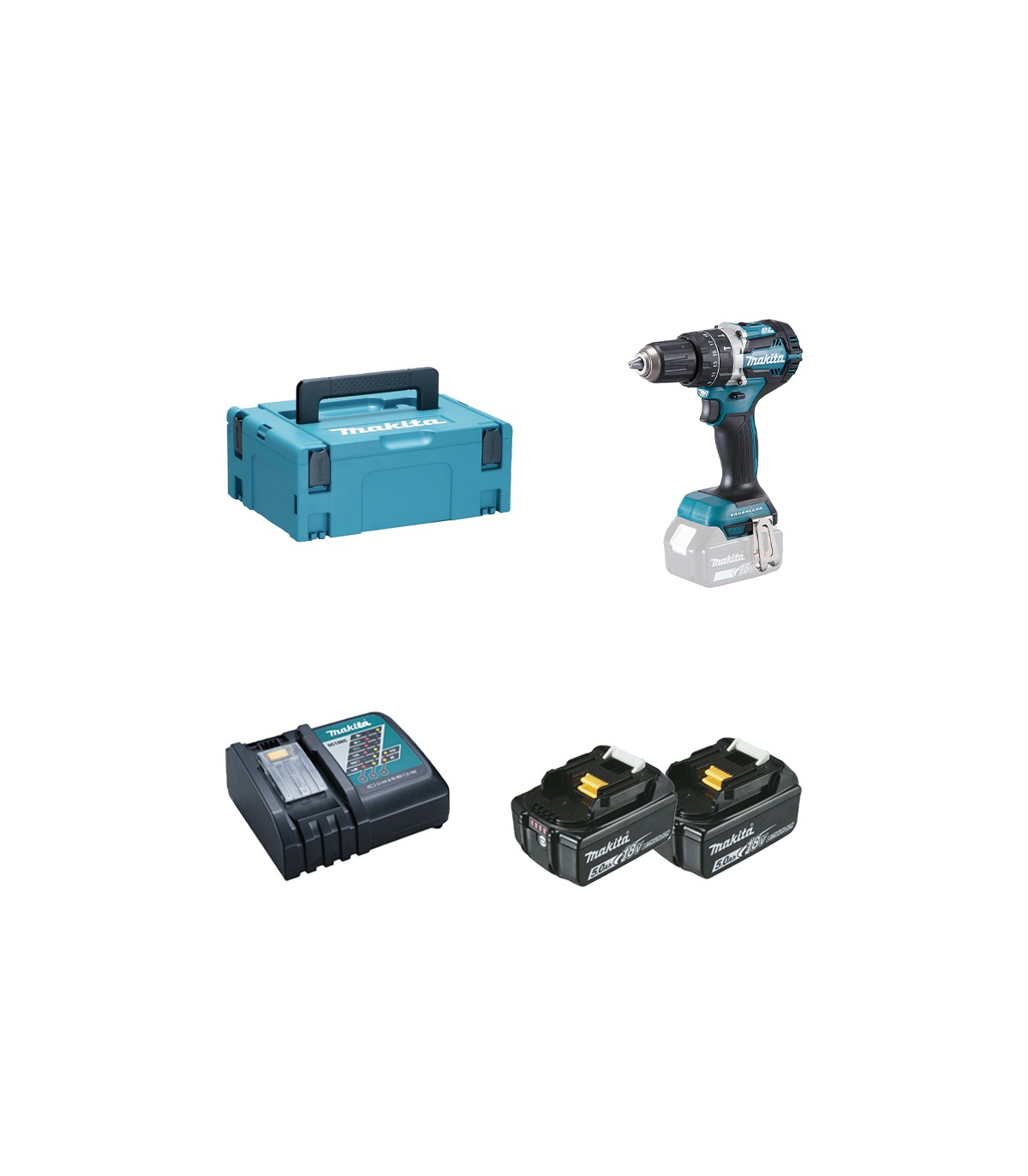 Perceuse-visseuse à percussion DHP484ZJ MAKITA