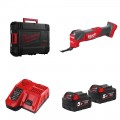 2 batteries 18V 5 Ah + chargeur M12-18FC