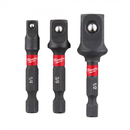Set de 3 adpatateurs Shockwave MILWAUKEE