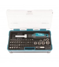 Coffret Tournevis à cliquet + 46 accessoires MAKITA