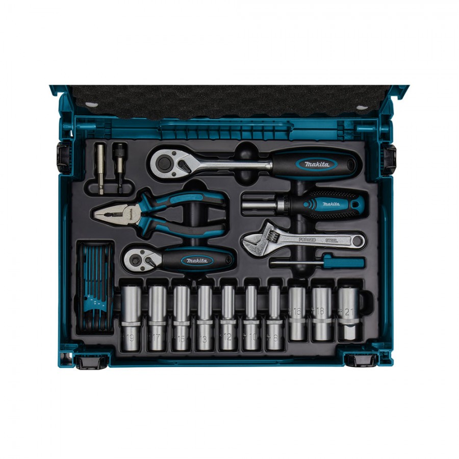Coffret de 87 outils à main MAKITA E-11542 - En coffret MAKPAC