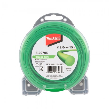 Fil nylon Ø 2mm x 15 m MAKITA