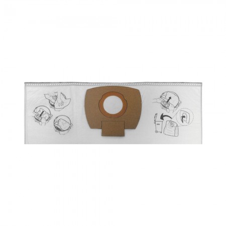 Lot de 5 sacs en tissu aspirateurs MAKITA