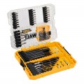Coffret de 57 pièces de vissage Toughcase DEWALT