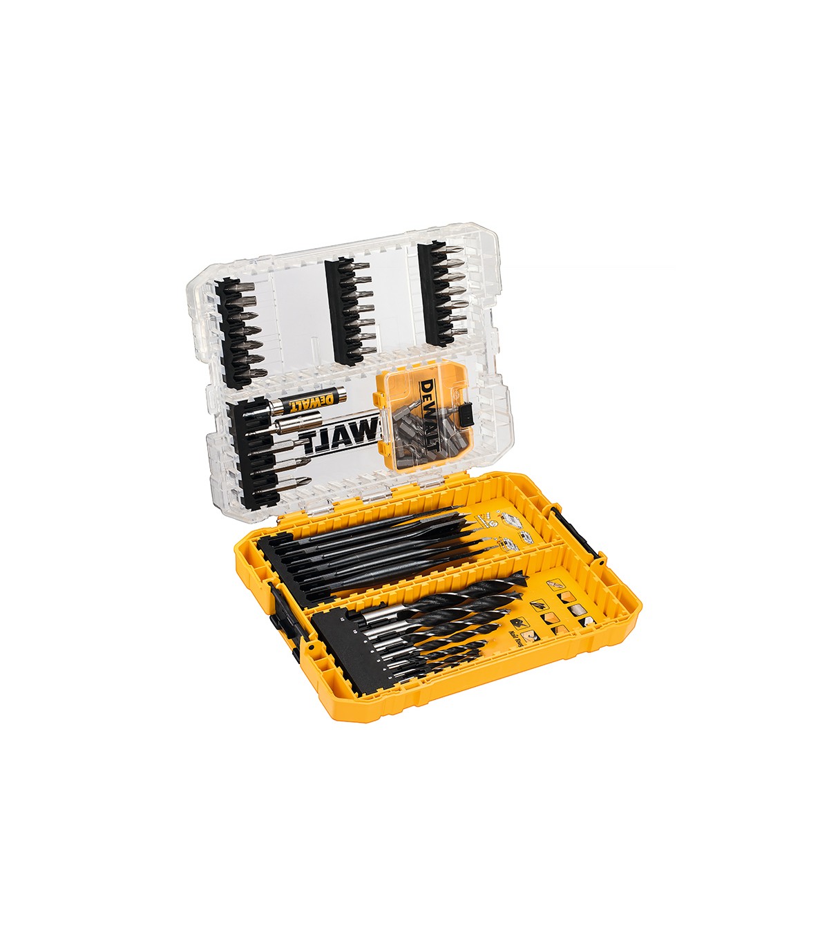 Coffret de 57 pièces Toughcase DEWALT : Ref. DT70758-QZ