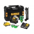 Pack laser vert DCE089D1G-QW + Cellule de réception DE0892G-XJ DEWALT