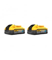 Pack 2 batteries 18V 5 Ah Powerstack Dewalt