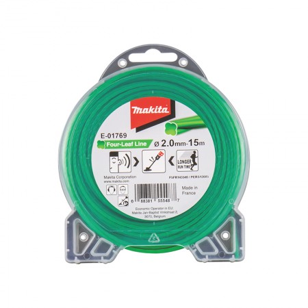 Fil nylon hélicoïdal Ø 2mm x 15 m Makita