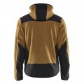 Veste tricotée à capuche avec softshell BLAKLADER