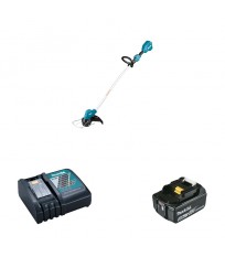 Coupe-bordure 18V DUR189Z + 1 batterie BL1850B 18V 5 Ah + 1 chargeur rapide DC18RC MAKITA
