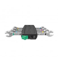 Set de 4 clés plates fourche double WERA