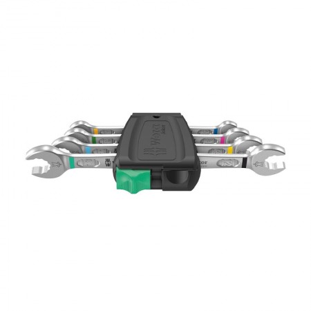 Set de 4 clés plates fourche double WERA