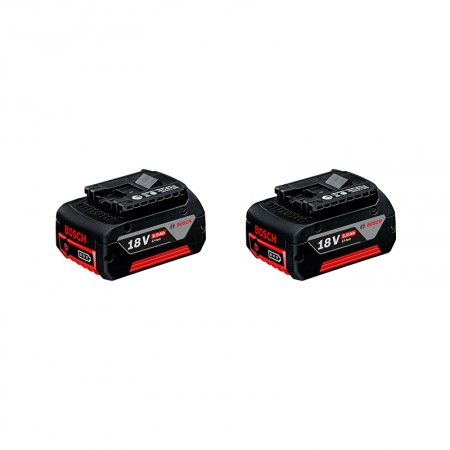 Pack de 2 batteries GBA 18V 5 Ah BOSCH