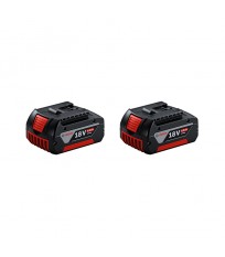 Pack de 2 batteries GBA 18V 4 Ah BOSCH
