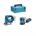 Pack de 2 machines 18V (DBO180 + DJV182) MAKITA