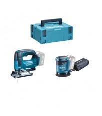 Pack de 2 machines 18V (DBO180 + DJV182) MAKITA