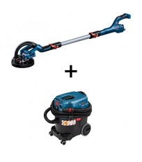 Ponceuse à bras GTR 55-225 + Aspirateur GAS 35 L AFC BOSCH