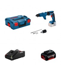 Visseuse placo GTB 18V-45 + chargeur GMA 55 + 1 batterie GBA 18V 4 Ah + 1 chargeur GAL 18V-40 BOSCH