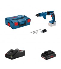 Visseuse placo GTB 18V-45 + chargeur GMA 55 + 1 batterie Procore 18V 4 Ah + 1 chargeur GAl 18V-40 BOSCH