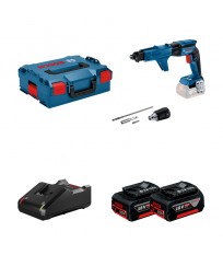 Visseuse placo GTB 18V-45 + chargeur GMA 55 + 2 batteries GBA 18V 4 Ah + 1 chargeur GAL 18V-40 BOSCH