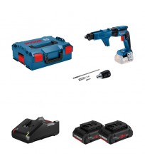 Visseuse placo GTB 18V-45 + chargeur GMA 55 + 2 batteries Procore 18V 4 Ah + 1 chargeur GAL 18V-40 BOSCH