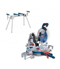 Pack Scie à onglet radiale Ø305 MM GCM 18V-305 GDC + piètement GTA 2600 BOSCH