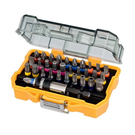 Coffret de 30 embouts de vissage Toughcase DEWALT