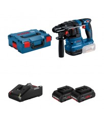 Perforateur SDS-Plus GBH 18V-22 + 2 batteries Procore 18V 4 Ah + 1 chargeur GAL 18V-40 BOSCH