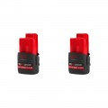 Pack de 2 batteries M12 HB2.5 High Output 12V 2.5 Ah MILWAUKEE