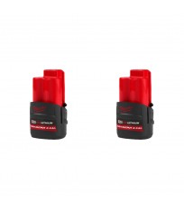 Pack de 2 batteries M12 HB2.5 High Output 12V 2.5 Ah MILWAUKEE