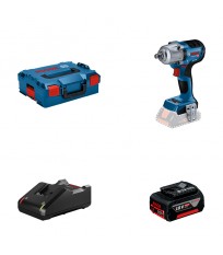 Boulonneuse GDS 18V-450 HC + 1 batterie GBA 18V 4 Ah + 1 chargeur GAL 18V-40 BOSCH