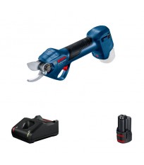 Sécateur Pro Pruner + 1 batterie GBA 12V 3 Ah + 1 chargeur GAL 12V-40 BOSCH