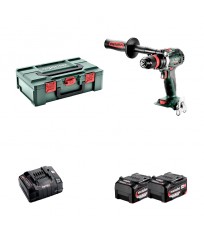 Perceuse-visseuse BS 18 LTX BL Q I + 2 batteries 18V 5,2 Ah + 1 chargeur ASC 145 METABO