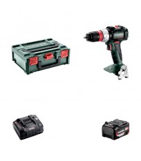 Perceuse-visseuse BS 18 LT BL Q + 1 batterie 18V 5,2 Ah + 1 chargeur ASC 145 METABO