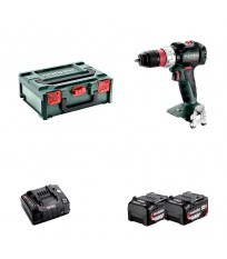 Perceuse-visseuse BS 18 LT BL Q + 2 batteries 18V 5,2 Ah + 1 chargeur ASC 145 METABO