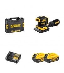 Ponceuse vibrante DCW200NT-XJ + 1 batterie 18V 5 Ah + 1 chargeur DCB1104-QW DEWALT