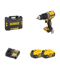 Perceuse-visseuse à percussions 18V DCD996NT-XJ + 2 batteries 18V 5 Ah + 1 chargeur DCB1104-QW DEWALT