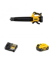Souffleur 18V DCMBL562N-XJ + 1 batterie 18V 5 Ah + 1 chargeur DCB1104-QW DEWALT