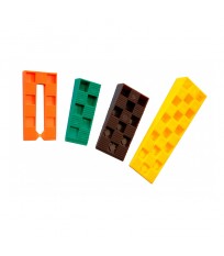 Assortiment de 245 cales crantées EDMA